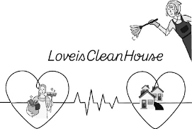 Love Is Clean House LLC Logo